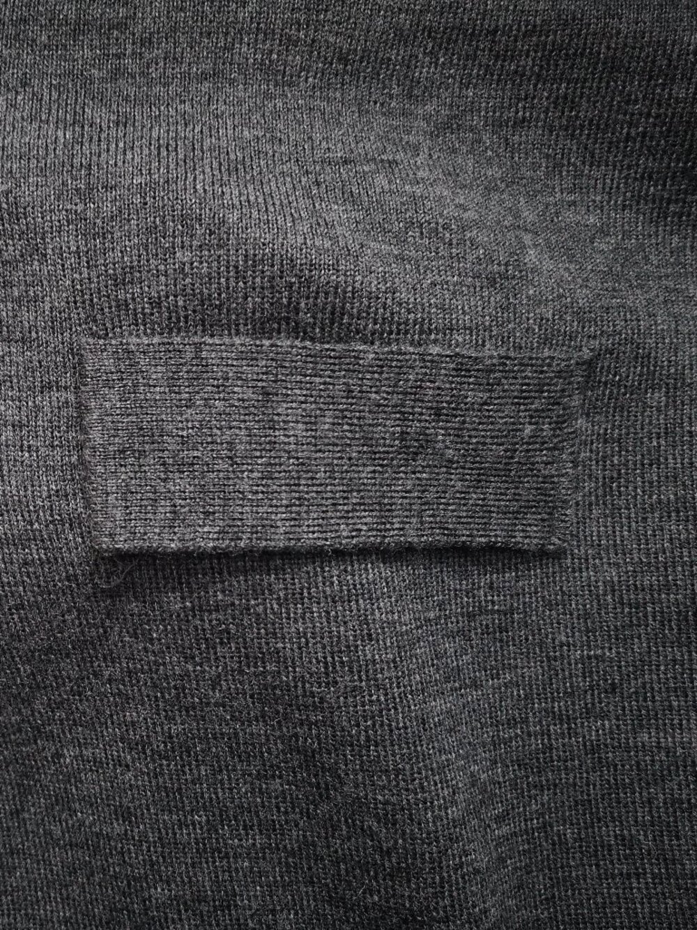 Holt Renfrew Ladies 1 Size Dark Grey Made in Canada 100% Merino Wool Cape - Picture 5 of 7